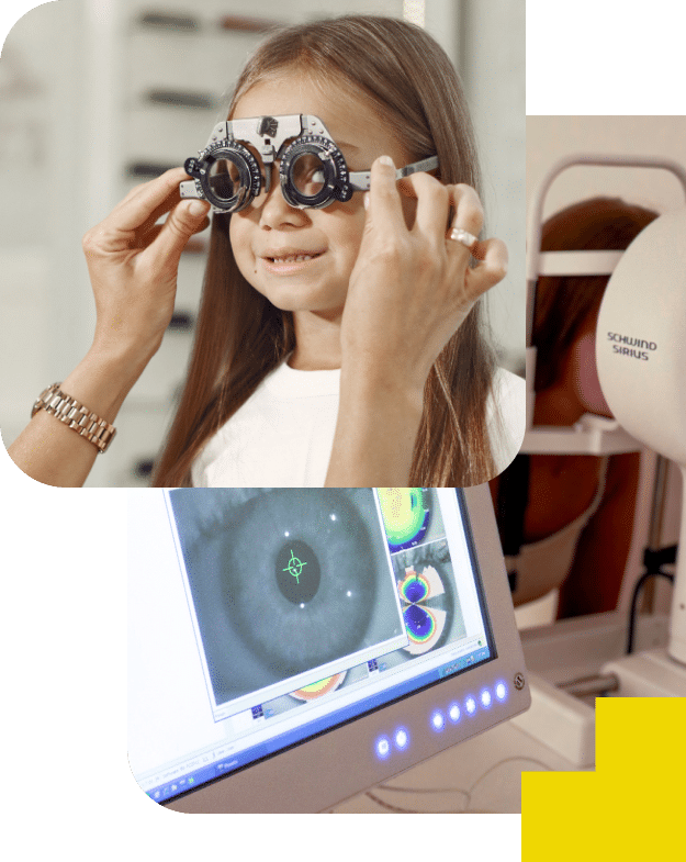 enfants en rendez-vous ophtalmologue à liège (neovision)